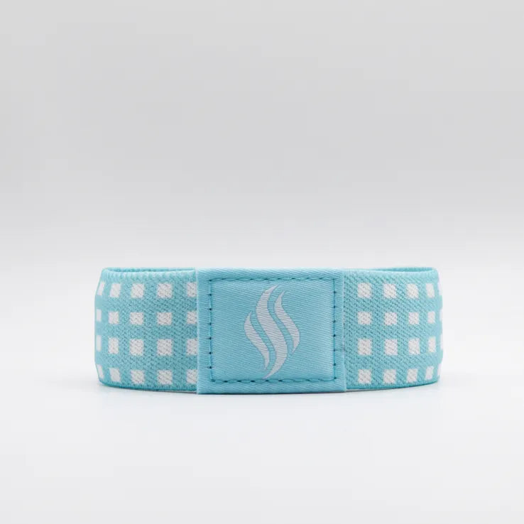 Stay Scent Bracelet - Blue Squares
