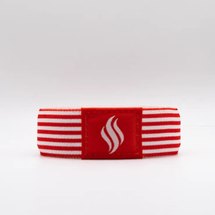 Stay Scent Bracelet - Red Striped